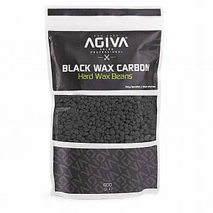 ����� ����� ���� ����� 800 ��� Agiva Hard Wax Beans Carbon with black