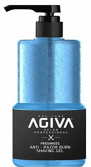  �� ����� 500 �"� ����� Agiva Shaving Gel Razor Bum Comfort