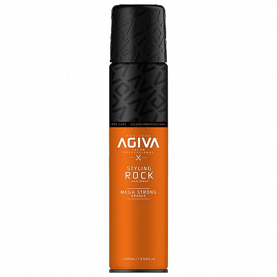 ����� ���� ����� 400 �"� Agiva Hair Styling Spray Mega Strong Orange - Rock