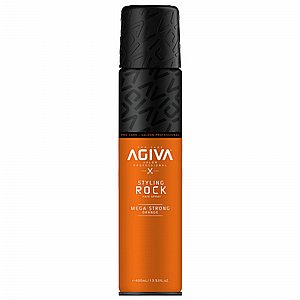 ����� ���� ����� 400 �"� Agiva Hair Styling Spray Mega Strong Orange - Rock