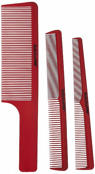 �� 3 ����� ������ �������� ��� ����� ��� ���� BabylissPRO Barberology Comb Set