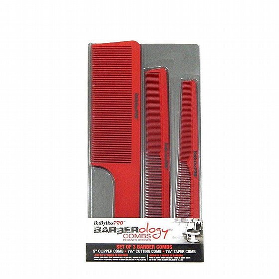 �� 3 ����� ������ �������� ��� ����� ��� ���� BabylissPRO Barberology Comb Set