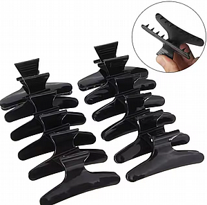 קליפס פרפר 12 יח BarberPRO BP1360 קליפס פרפר 12 יח BarberPRO BP1360