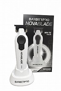 מכונת פיניש BarberPRO NovaBlade HC233S ברבר פרו - צבע לבן מכונת פיניש BarberPRO NovaBlade HC233S ברבר פרו - צבע לבן
