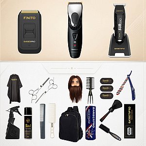 סט אקדמיה מקצועי לברבר BarberPRO 5554 סט אקדמיה מקצועי לברבר BarberPRO 5554