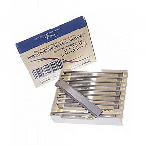 10 יח תערי דילול תוצרת יפן לידית JAPAN NRK 2 in 1 Styling Razor Blade (10 Blades) 10 יח תערי דילול תוצרת יפן לידית JAPAN NRK 2 in 1 Styling Razor Blade (10 Blades)