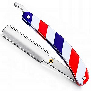 ידית תער פרפר בצבעי ברבר BARBERPRO BP4669 ידית תער פרפר בצבעי ברבר BARBERPRO BP4669