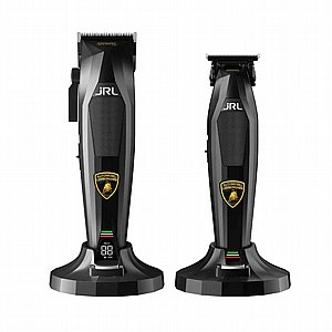 סט מכונות תספורת JRL Diamante Collection Clipper + Trimmer Set גי אר אל סט מכונות תספורת JRL Diamante Collection Clipper + Trimmer Set גי אר אל