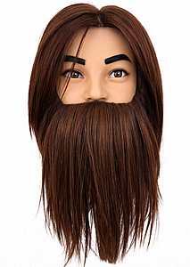 ראש בובה גבר עם זקן שיער סינטטי BarberPRO MH90S ברבר פרו ראש בובה גבר עם זקן שיער סינטטי BarberPRO MH90S ברבר פרו