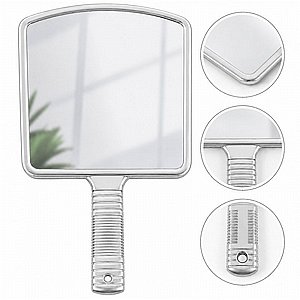 מראה עם ידית BarberPRO BP5235 - צבע שחור מראה עם ידית BarberPRO BP5235 - צבע שחור