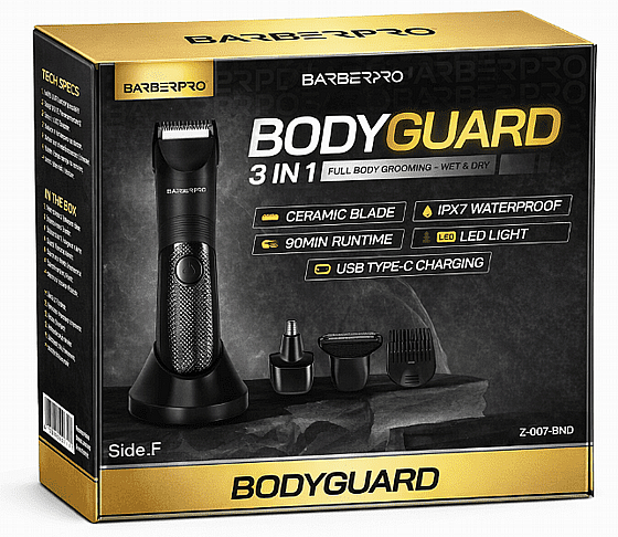 ����� ����� ���� BarberPRO BodyGuard 3IN1 Z-007 ���� ���