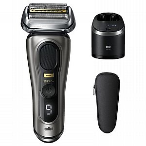 מכונת גילוח Braun Series 9 9565CC עם תחנת ניקוי 6 ב־1 מכונת גילוח Braun Series 9 9565CC עם תחנת ניקוי 6 ב־1