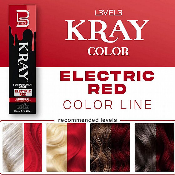 ��� ��� ���� ���� ����� ����� KRAY Electric Red ���� L3VEL3
