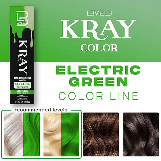 ��� ��� ���� ���� ����� ����� KRAY Electric Green ���� L3VEL3