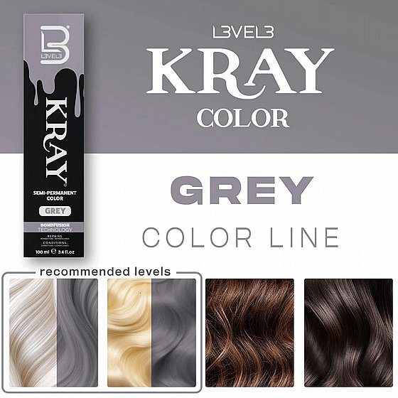 ��� ��� ���� ���� ����� KRAY Grey ���� L3VEL3