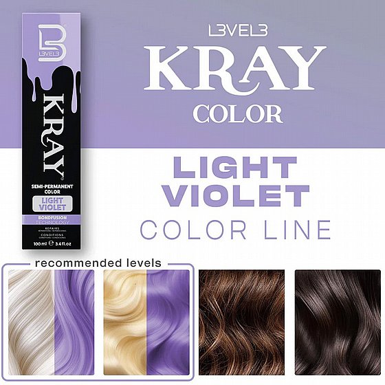��� ��� ���� ���� ���� ����� KRAY Light Violet ���� LEVEL3