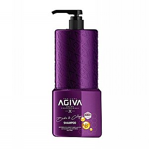 שמפו עם ביוטין וקולגן 800 מ"ל ללא מלחים אגיבה Agiva Biotin & Collagen Shampoo שמפו עם ביוטין וקולגן 800 מ"ל ללא מלחים אגיבה Agiva Biotin & Collagen Shampoo