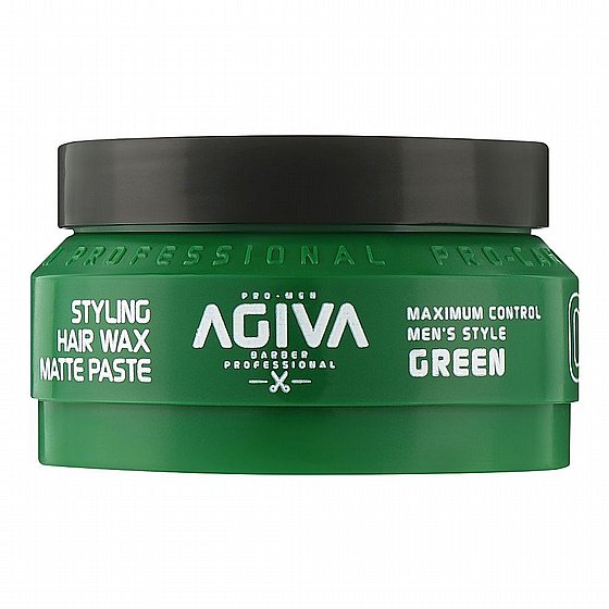 ���� ����� Agiva Hair Wax 03 GREEN Hair Wax Matte Paste 155mL �����