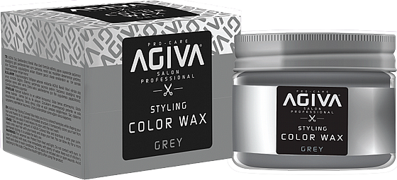 ���� ���� ���� ���� ���� Agiva Hair Styling Color Wax Grey 120ml