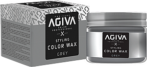 åå÷ñ öåáò æîðé áöáò àôåø Agiva Hair Styling Color Wax Grey 120ml åå÷ñ öåáò æîðé áöáò àôåø Agiva Hair Styling Color Wax Grey 120ml