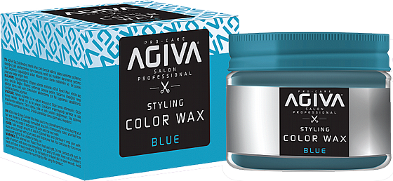 ���� ���� ���� ���� ���� Agiva Hair Styling Color Wax Blue 120ml
