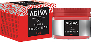 ���� ���� ���� ���� ���� Agiva Hair Styling Color Wax Red 120ml