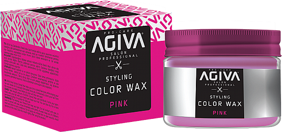 ���� ���� ���� ���� ���� Agiva Hair Styling Color Wax Pink 120ml