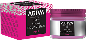 ���� ���� ���� ���� ���� Agiva Hair Styling Color Wax Pink 120ml