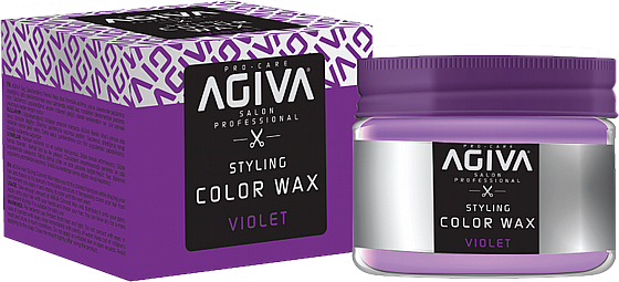 ���� ���� ���� ���� ���� Agiva Hair Styling Color Wax Purple 120ml