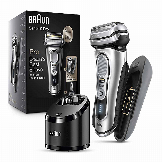 מכונת גילוח בראון סדרה 9 פרו החדשה Braun Series 9 Pro Shaver 9477CC ...
