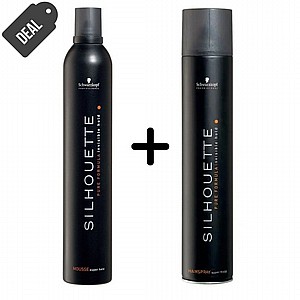 ספריי מקשיח 500 מ"ל + מוס לשיער 500 מ"ל מבית Schwarzkopf ספריי מקשיח 500 מ"ל + מוס לשיער 500 מ"ל מבית Schwarzkopf