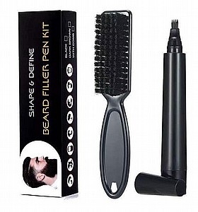 ����� ��� ��� (�����) + ����� ���� ����� ������ ����� ���� BarberPRO Beard Filler Pen Kit