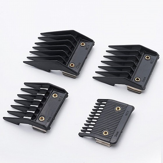 �� ������ ������ ����� ������� ���� 4PCS FOR WAHL METAL GUARDS 3/6/9/12MM