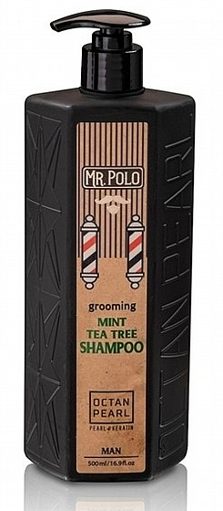 ���� �� ��� �� ���� - MR POLO MINT TEA TREE SHAMPOO OCTAN