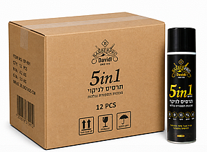 קרטון (12 יחידות) ספריי חיטוי 500 מ"ל 5 ב 1 BarberPRO BP99-12PCS קרטון (12 יחידות) ספריי חיטוי 500 מ"ל 5 ב 1 BarberPRO BP99-12PCS