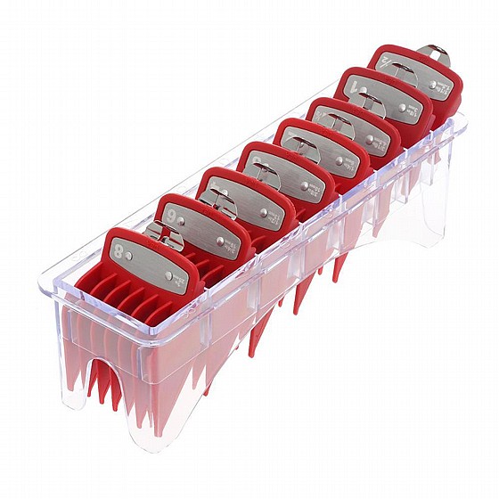 �� 8 ������ ������� ������� ���� 8 Premium Guards For Wahl Clippers By HTG