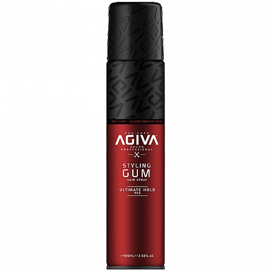 ����� ����� ����� 400 �"� Agiva Hair Styling Spray Gum Ultimate Hold - Red