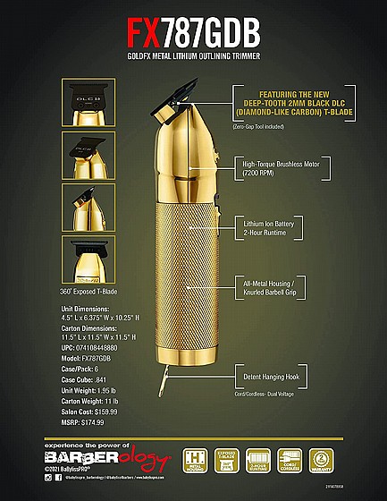 ����� ������ �������� ��� BaByliss PRO FX787GDB - �� ���� DLC