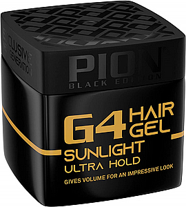 ג'ל לשיער אחיזה חזקה Pion SUNLIGHT G4 ג'ל לשיער אחיזה חזקה Pion SUNLIGHT G4