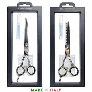 סט מספריים מקצועי לשמאליים 6 אינץ' BarberPRO HS1007 + HS1008 תוצרת איטליה סט מספריים מקצועי לשמאליים 6 אינץ' BarberPRO HS1007 + HS1008 תוצרת איטליה
