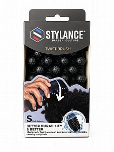 מברשת טוויסט לשיער מתולתל מסיליקון STYLANCE Twist Brush - מידה S מברשת טוויסט לשיער מתולתל מסיליקון STYLANCE Twist Brush - מידה S