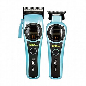 סט מכונות תספורת MRD PRO Vector Blue Edition אם אר די סט מכונות תספורת MRD PRO Vector Blue Edition אם אר די