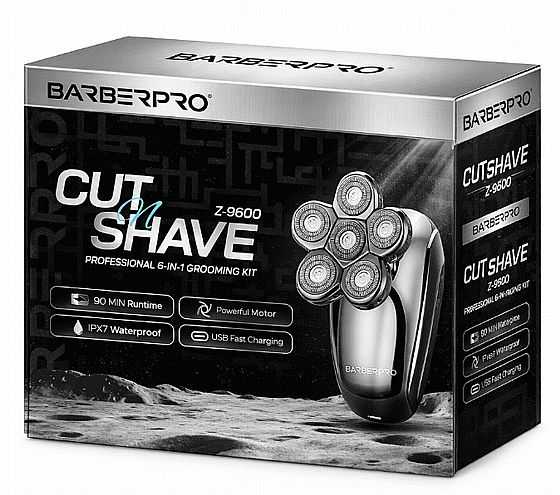 ����� ����� BarberPRO 6IN1 Cut N Shave Z-9600 ���� ���